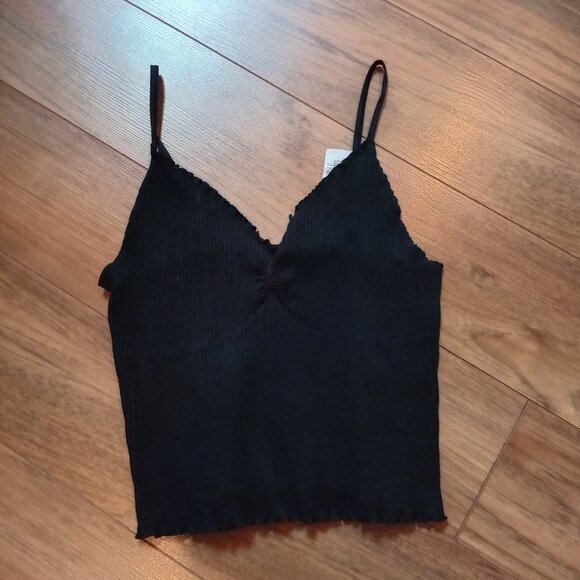 Forever 21 - Lettuce Ribbed Crop Top - Picture 1 of 1